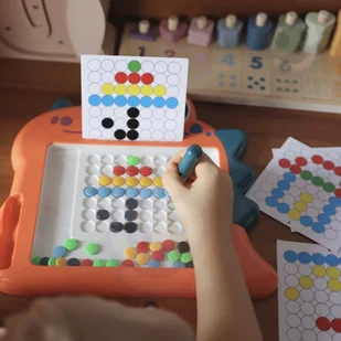 WOOPIE Tablica Magnetyczna dla Dzieci Montessori MagPad Dinozaur - Tablice dla dzieci - miniaturka - grafika 6