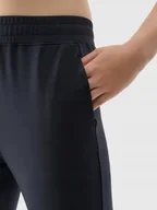 Dresy damskie - SPODNIE DRESOWE DAMSKIE TFTRF0789 4F M - miniaturka - grafika 1