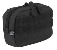 Odzież taktyczna i umundurowanie - Torba BRANDIT Molle Pouch Compact Black - miniaturka - grafika 1