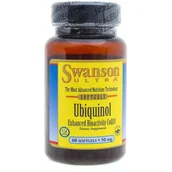 Witaminy i minerały - SWANSON Ubiquinol 50 mg, 60 kapsułek - miniaturka - grafika 1