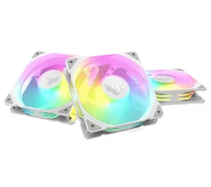ASUS TUF Gaming TR120 ARGB Fan Triple Pack 3szt. Biały - Wentylatory komputerowe - miniaturka - grafika 1