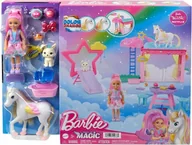 Lalki dla dziewczynek - BARBIE CHELSEA A TOUCH OF MAGIC ZESTAW Z PEGAZEM - miniaturka - grafika 1
