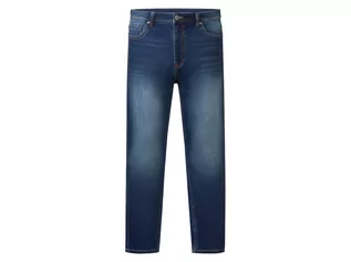 Spodnie męskie - LIVERGY LIVERGY Jeansy męskie slim fit (46 (30/32), Ciemnoniebieski) 4055334466790 - grafika 1