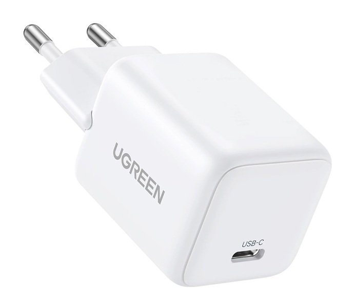 Ładowarka sieciowa Ugreen X512 20W GaN 1x USB-C - biała