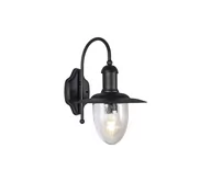 Lampy ogrodowe - Kinkiet zewnętrzny TALISA 1xE27/60W/230V IP44 czarny - miniaturka - grafika 1
