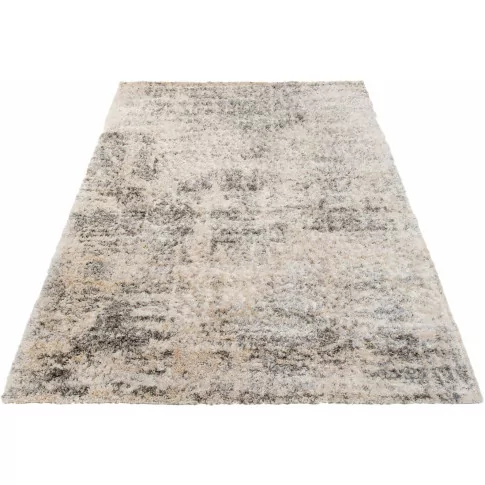 Prostokątny jasnoszary dywan w nowoczesnym stylu - Undo 8X