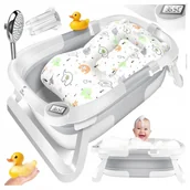 Wanienki dla dzieci - WANIENKA BRODZIK DLA DZIECI ROZKŁADANA 0-24 MIESIĘCY KIDIZ - miniaturka - grafika 1