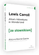 Lektury szkoła podstawowa - Wydawnictwo Ze słownikiem Alicja w krainie czarów wersja angielska z podręcznym słownikiem - Lewis Carroll - miniaturka - grafika 1