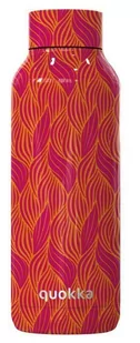 Quokka Solid - Butelka termiczna ze stali nierdzewnej 510 ml (Orange Bloom) - Shakery i bidony sportowe - miniaturka - grafika 1
