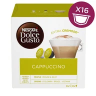 Kawa w kapsułkach i saszetkach - Kapsułki do espresso Nescafé Cappuccino (16 ks - miniaturka - grafika 1
