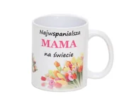 Kubki - KUBEK NAJWSPANIALSZA MAMA NA ŚWIECIE BIAŁY - miniaturka - grafika 1