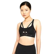 Biustonosze - Nike Damski biustonosz Indy Ultrabreathe Bra Sports czarny/(Dk Smoke Grey) XS - miniaturka - grafika 1