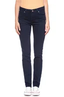 Spodnie damskie - Wrangler, Spodnie damskie, Slim Blueblack W28Lqc51L, rozmiar W28 L34 - miniaturka - grafika 1