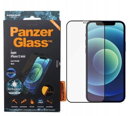 Mocne SZKŁO HARTOWANE DO APPLE IPHONE 12 MINI PANZERGLASS CASE FRIENDLY