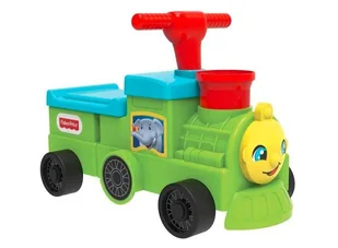 Jeździk lokomotywa z piłkami Fisher Price Mattel - Jeździki dla dzieci - miniaturka - grafika 2