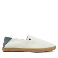Espadryle męskie - Espadryle Tommy Hilfiger FM0FM05353 Écru - miniaturka - grafika 1