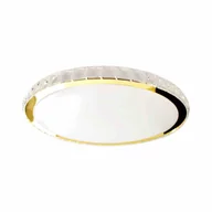 Lampy ścienne - Plafon Layla Gold 33W ściemnialny + pilot - miniaturka - grafika 1