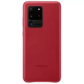 Samsung Etui Leather Cover do Galaxy S20 Ultra Czerwony (EF-VG988LREGEU) - Etui i futerały do telefonów - miniaturka - grafika 3