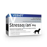 Suplementy i witaminy dla psów - Vebiot Witaminy suplementy dla psów Vebiot Stressoxan dog 60 tabletek woreczki na odchody VEBIOT-STRESSOXAN-DOG - miniaturka - grafika 1