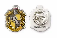 Plecaki - Przypinka Harry Potter Herb Hufflepuff metalowa broszka przypinki do plecaka - miniaturka - grafika 1