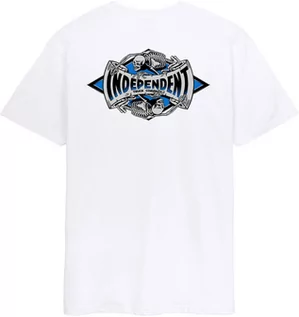 Koszulki męskie - t-shirt męski INDEPENDENT LEGACY TEE White - grafika 1
