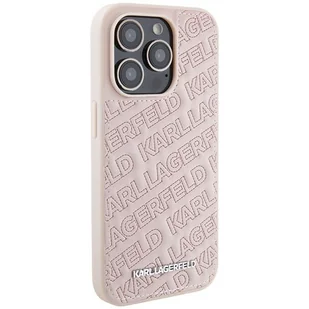 Etui Karl Lagerfeld KLHCP15XPQKPMP Apple iPhone 15 Pro Max hardcase Quilted K Pattern różowy/pink - Etui i futerały do telefonów - miniaturka - grafika 5
