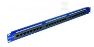 Pozostałe akcesoria sieciowe - Panel 19'' 24xRJ45 Utp kat. 6 (1U) z półką, Emiter - miniaturka - grafika 1