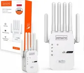 Wzmacniacze sygnału wifi - Access Point Zenwire Mocny Wzmacniacz Sygnału Zasięgu Sieci Wifi 5G Repeater Zewnętrzny Extender Zenwire WD-R611U 300 Mb/s - miniaturka - grafika 1