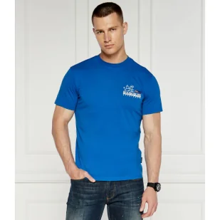 Napapijri T-shirt | Regular Fit - Koszulki męskie - miniaturka - grafika 1