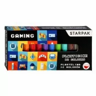 Masy plastyczne - Starpak Plastelina Gaming 478876 12 kolorów - miniaturka - grafika 1