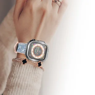 Dux Ducis Samo etui do Apple Watch Ultra 49 mm elastyczny pokrowiec na smartwatch czarne - Akcesoria do smartwatchy - miniaturka - grafika 6