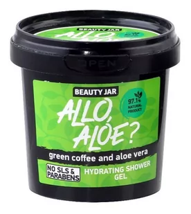 Beauty Jar Beauty Jar, Allo Aloe$18, żel pod prysznic wyciąg z aloesu i zielona kawa, 150 g - Kosmetyki do kąpieli - miniaturka - grafika 1