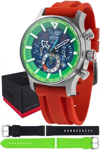 Zegarek Zegarek Vostok Europe VR42-595A733SR Expedition North Pole 1 Polar Spruce Solar 47mm - Zegarki męskie - miniaturka - grafika 1