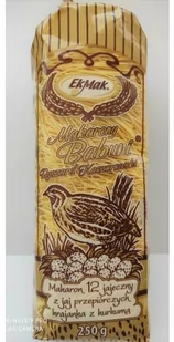 Ekomak Ryszard Kaczorowski Ul. Wojska Polskiego 1a Makaron z jaj przepiórczych KRAJANKA Z KURKUMĄ 250g DAB5-3570C - Makaron - miniaturka - grafika 1