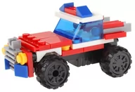 Klocki - Nobo Kids, Klocki Konstrukcyjne 2W1 Straż Pożarna Fire Pickup - miniaturka - grafika 1