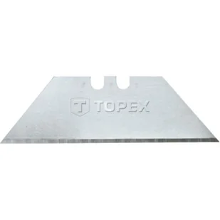 TOPEX Ostrza trapezowe wymienne 5 szt., długość 51 mm, grubość ostrza 0.4 mm 17B405 - Nożyce i noże - miniaturka - grafika 1