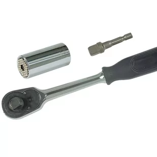 Wiha Uchwyt z grzechotką 3/8" 10 mm) 200 mm 20783 - Klucze i nasadki - miniaturka - grafika 1