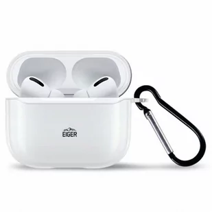 Apple Eiger Etui Eiger Glacier Case, Airpods Pro, przezroczyste 5055821755665 - Akcesoria do słuchawek - miniaturka - grafika 1