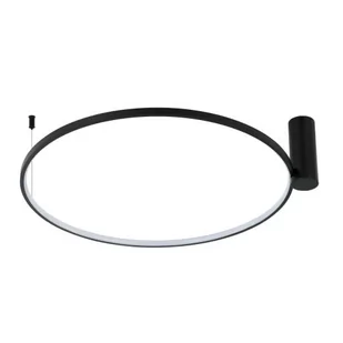 Plafon Ring L CCT 1xLED czarny LP-909/1C L BK CCT - Lampy sufitowe - miniaturka - grafika 1