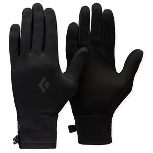 Rękawiczki Black Diamond Lightweight Screentap Liners Rozmiar rękawiczek: L / Kolor: czarny - Rękawice narciarskie - miniaturka - grafika 1