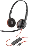 Słuchawki - HP Blackwire C3220 Stereo USB-C Headset +Carry Case - miniaturka - grafika 1