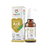 Witaminy i minerały - MyVita Witamina A + E w KROPLACH 30ml (800mcg + 12mg) 21PRNWIKAE - miniaturka - grafika 1