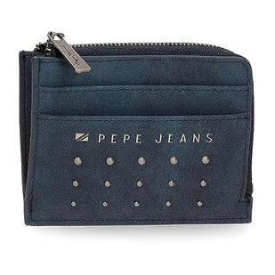 Pepe Jeans Holly Karty na karcie Niebieski 11,5x8x1,5 cms Skóra syntetyczna, niebieski, Talla única, etui na karty - Portfele - miniaturka - grafika 1