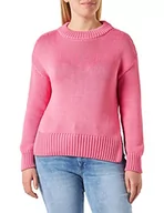 Swetry damskie - HUGO Damski sweter z dzianiny Smegina, Medium Pink662, M - miniaturka - grafika 1