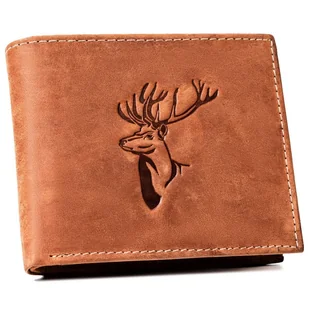 Portfel męski Always Wild N992-CHM-DEER j. brązowy - Portfele - miniaturka - grafika 1