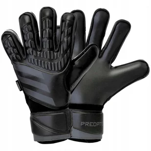 Rękawice bramkarskie adidas Predator Glove Match Fingersave czarne IZ1503 1 - Piłka nożna - miniaturka - grafika 1