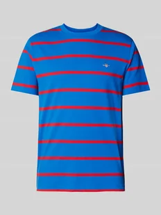 T-shirt z wyhaftowanym logo - Koszulki męskie - miniaturka - grafika 1
