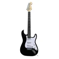 Gitary elektryczne - IMEG BLACK gitara elektryczna czarny - miniaturka - grafika 1