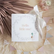 Kartki okolicznościowe i zaproszenia - Kartka Hello little one - Dziubaczki - miniaturka - grafika 1