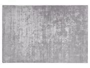 Dywany - Beliani Dywan z wiskozy 200 x 300 cm jasnoszary GESI II - miniaturka - grafika 1
